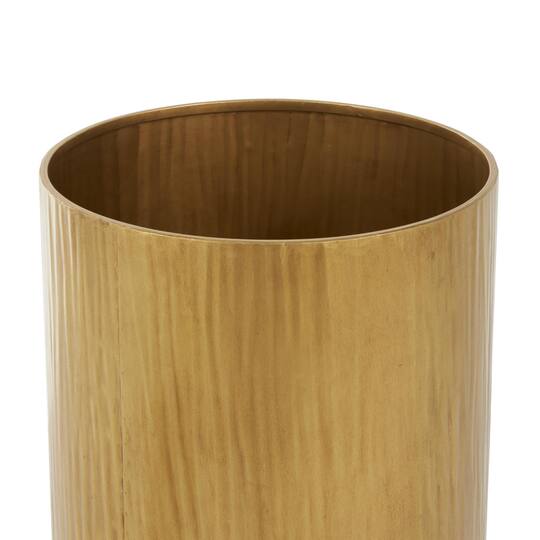 Gold Metal Nesting Accent Table with Black Tray Tabletop Set